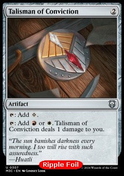 Talisman of Conviction - Commander: Modern Horizons 3: Extras (Uncommon) [XM3C-307]