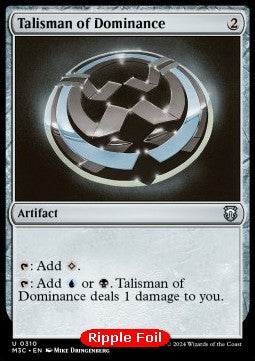 Talisman of Dominance - Commander: Modern Horizons 3: Extras (Uncommon) [XM3C-310]