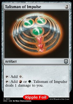 Talisman of Impulse - Commander: Modern Horizons 3: Extras (Uncommon) [XM3C-311]
