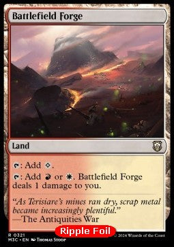 Battlefield Forge - Commander: Modern Horizons 3: Extras (Rare) [XM3C-321]