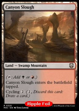 Canyon Slough - Commander: Modern Horizons 3: Extras (Rare) [XM3C-325]