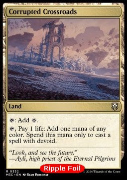 Corrupted Crossroads - Commander: Modern Horizons 3: Extras (Rare) [XM3C-332]