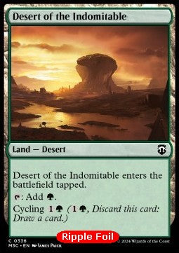 Desert of the Indomitable - Commander: Modern Horizons 3: Extras (Common) [XM3C-336]