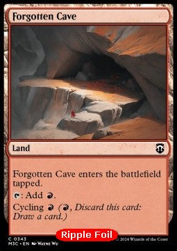 Forgotten Cave - Commander: Modern Horizons 3: Extras (Common) [XM3C-343]