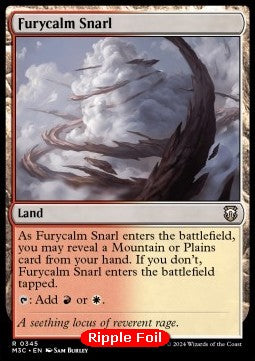 Furycalm Snarl - Commander: Modern Horizons 3: Extras (Rare) [XM3C-345]