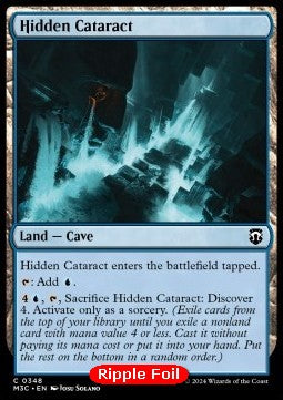 Hidden Cataract - Commander: Modern Horizons 3: Extras (Common) [XM3C-348]
