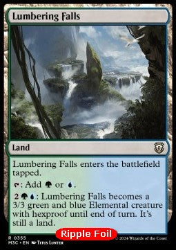 Lumbering Falls - Commander: Modern Horizons 3: Extras (Rare) [XM3C-355]