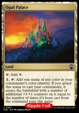 Opal Palace - Commander: Modern Horizons 3: Extras (Common) [XM3C-361]