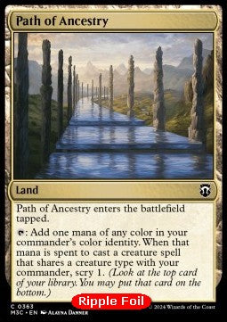 Path of Ancestry - Commander: Modern Horizons 3: Extras (Common) [XM3C-363]