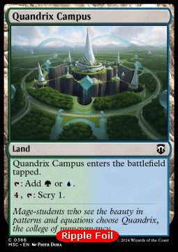 Quandrix Campus - Commander: Modern Horizons 3: Extras (Common) [XM3C-366]