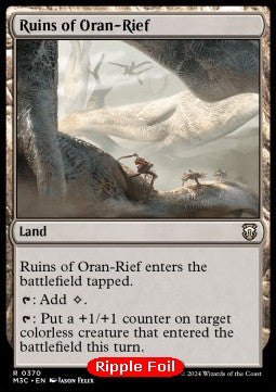 Ruins of Oran-Rief - Commander: Modern Horizons 3: Extras (Rare) [XM3C-370]