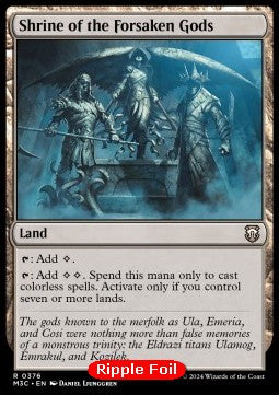 Shrine of the Forsaken Gods - Commander: Modern Horizons 3: Extras (Rare) [XM3C-376]