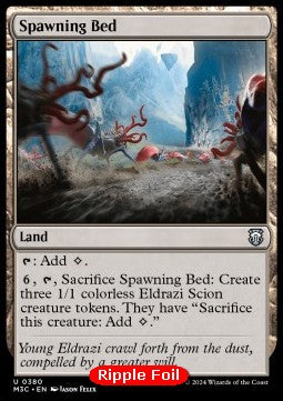 Spawning Bed - Commander: Modern Horizons 3: Extras (Uncommon) [XM3C-380]