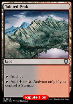 Tainted Peak - Commander: Modern Horizons 3: Extras (Uncommon) [XM3C-382]