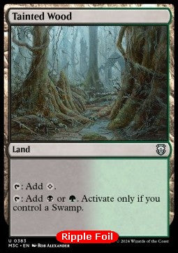 Tainted Wood - Commander: Modern Horizons 3: Extras (Uncommon) [XM3C-383]