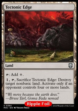 Tectonic Edge - Commander: Modern Horizons 3: Extras (Uncommon) [XM3C-384]