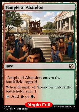 Temple of Abandon - Commander: Modern Horizons 3: Extras (Rare) [XM3C-385]
