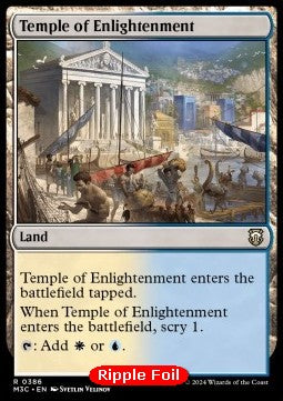 Temple of Enlightenment - Commander: Modern Horizons 3: Extras (Rare) [XM3C-386]