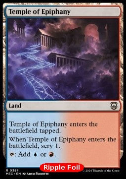 Temple of Epiphany - Commander: Modern Horizons 3: Extras (Rare) [XM3C-387]