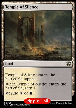 Temple of Silence - Commander: Modern Horizons 3: Extras (Rare) [XM3C-391]
