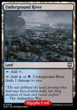 Underground River - Commander: Modern Horizons 3: Extras (Rare) [XM3C-400]