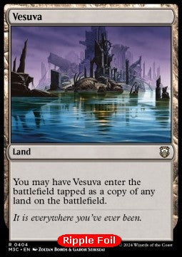 Vesuva - Commander: Modern Horizons 3: Extras (Rare) [XM3C-404]