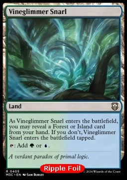 Vineglimmer Snarl - Commander: Modern Horizons 3: Extras (Rare) [XM3C-405]