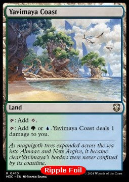 Yavimaya Coast - Commander: Modern Horizons 3: Extras (Rare) [XM3C-410]