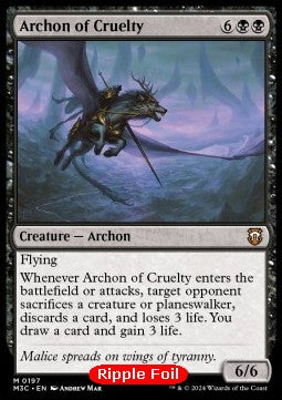 Archon of Cruelty - Commander: Modern Horizons 3: Extras (Mythic) [XM3C-197]