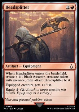 Headsplitter - Universes Beyond: Assassin's Creed: Extras (Common) [XACR-289]