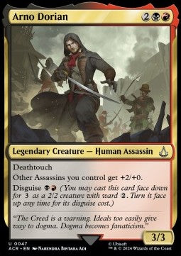 Arno Dorian - Universes Beyond: Assassin's Creed (Uncommon) [ACR-47]