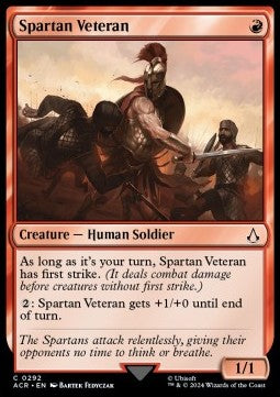 Spartan Veteran - Universes Beyond: Assassin's Creed: Extras (Common) [XACR-292]