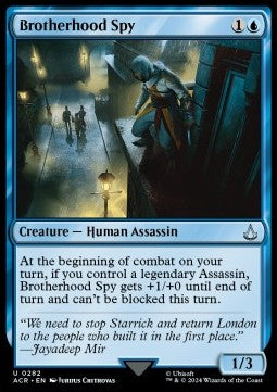 Brotherhood Spy - Universes Beyond: Assassin's Creed: Extras (Uncommon) [XACR-282]