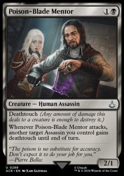 Poison-Blade Mentor - Universes Beyond: Assassin's Creed: Extras (Uncommon) [XACR-288]