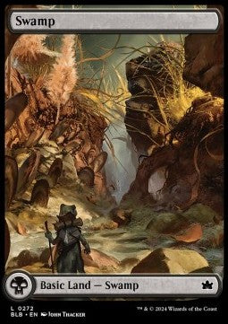 Swamp (V.3) - Bloomburrow (Land) [BLB-272]