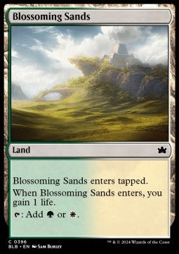 Blossoming Sands - Bloomburrow: Extras (Common) [XBLB-396]