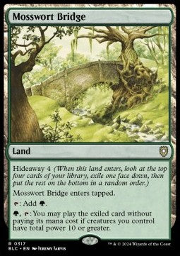 Mosswort Bridge - Commander: Bloomburrow (Rare) [BLC-317]