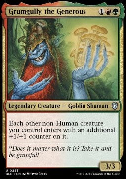 Grumgully, the Generous - Commander: Bloomburrow (Uncommon) [BLC-253]