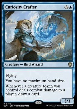 Curiosity Crafter - Commander: Bloomburrow (Rare) [BLC-165]