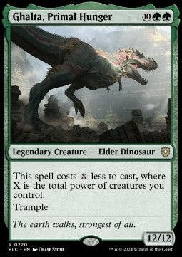 Ghalta, Primal Hunger - Commander: Bloomburrow (Rare) [BLC-220]