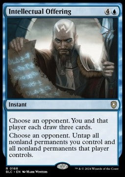 Intellectual Offering - Commander: Bloomburrow (Rare) [BLC-168]
