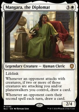 Mangara, the Diplomat - Commander: Bloomburrow (Mythic) [BLC-145]