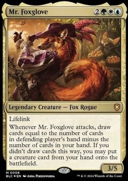 Mr. Foxglove - Commander: Bloomburrow (Mythic) [BLC-6]