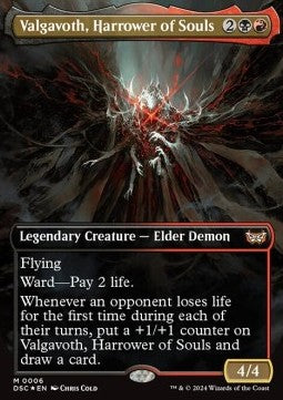 Valgavoth, Harrower of Souls - Commander: Duskmourn: House of Horror (Mythic) [DSC-6]