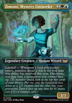 Zimone, Mystery Unraveler - Commander: Duskmourn: House of Horror (Mythic) [DSC-8]