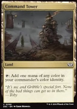 Command Tower - Commander: Duskmourn: House of Horror (Common) [DSC-96]