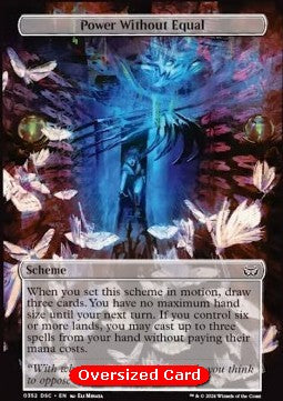 Power Without Equal - Commander: Duskmourn: House of Horror (Special) [DSC-352]