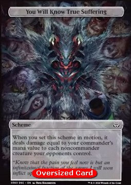 You Will Know True Suffering - Commander: Duskmourn: House of Horror (Special) [DSC-363]