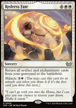 Redress Fate - Commander: Duskmourn: House of Horror (Rare) [DSC-9]