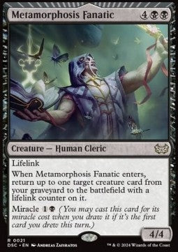 Metamorphosis Fanatic - Commander: Duskmourn: House of Horror (Rare) [DSC-21]